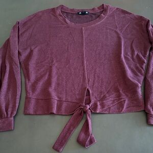 Billabong Maroon Knit Top